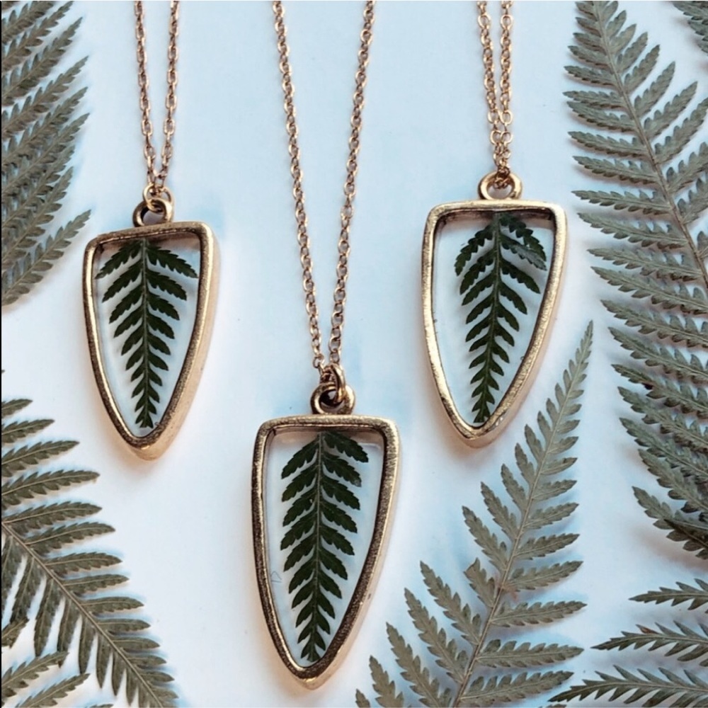 Trade Fern necklace
